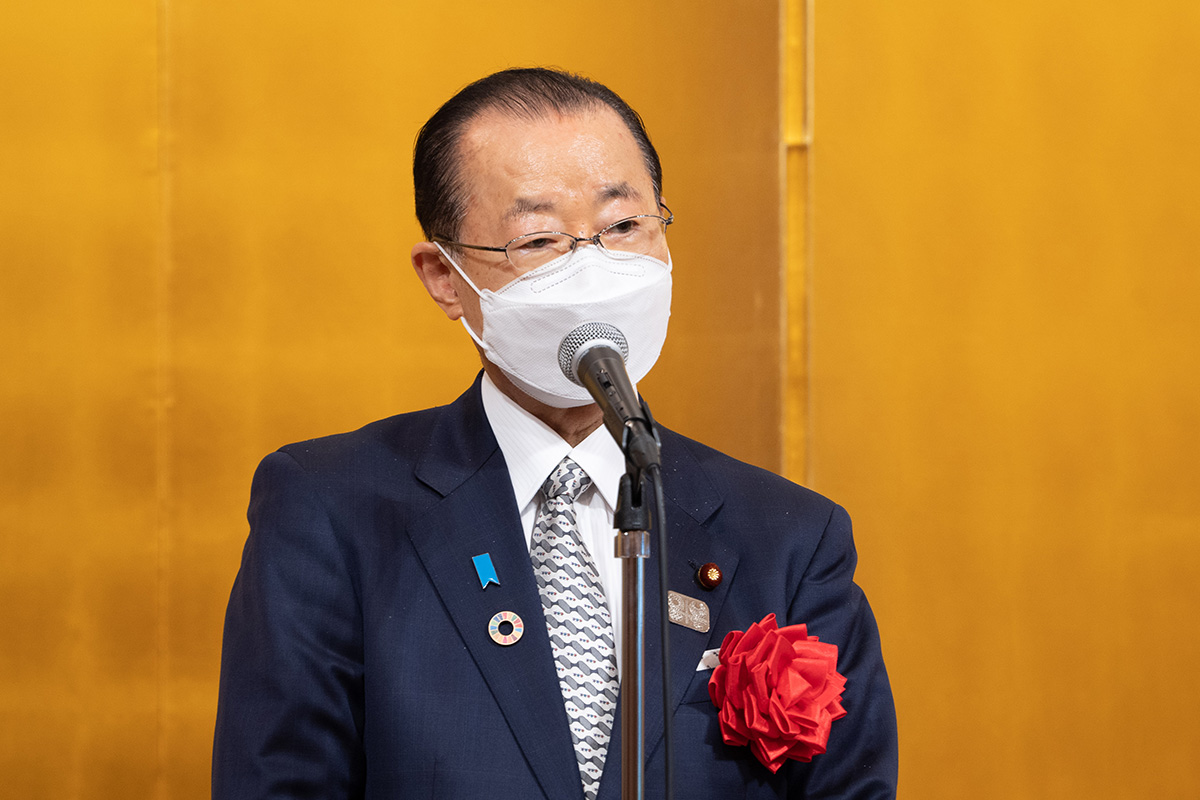 ​河村建夫氏 ​来賓のご挨拶